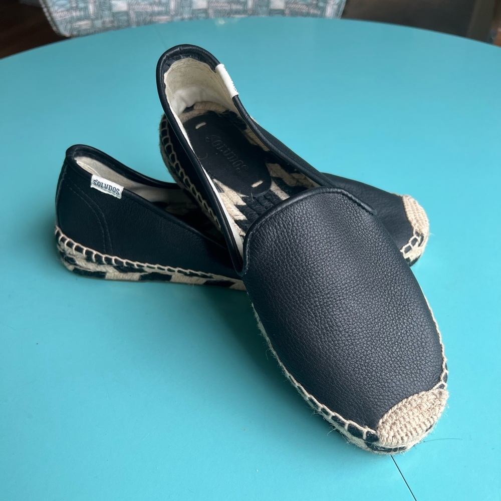 Soludos Espadrille LeatherFlats.